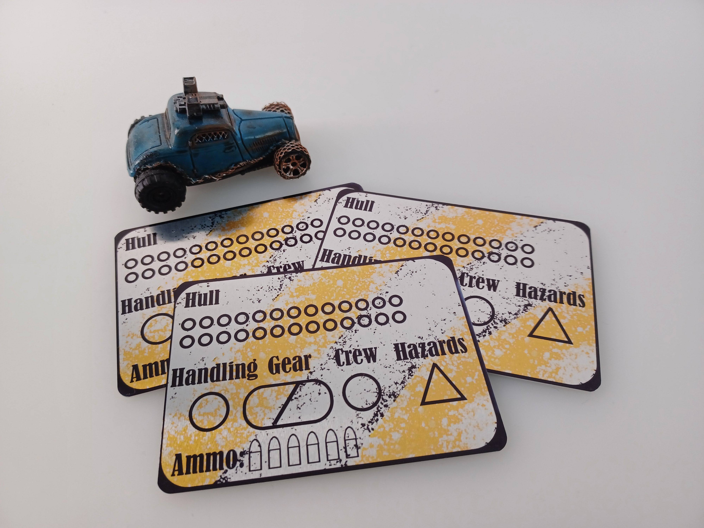 Gaslands Metal Dry Erase Dashboard Pack